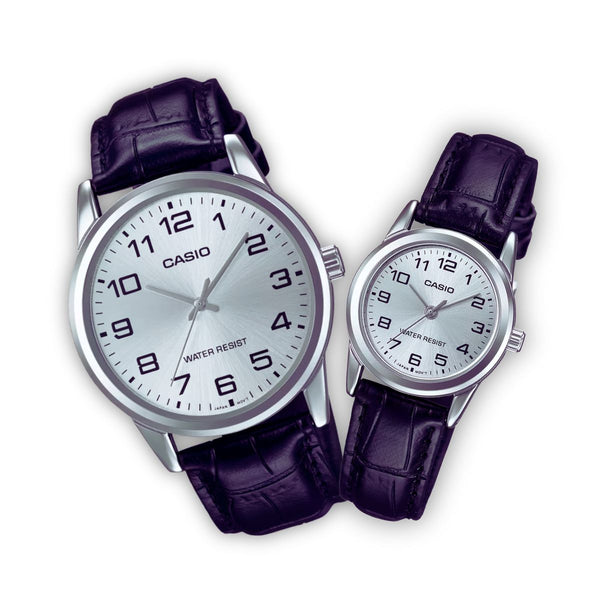 CASIO COUPLE MTP-V001L-7BUDF & LTP-V001L-7BUDF