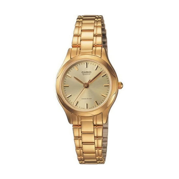 CASIO womens gold tone watches, LTP-1275G-9A