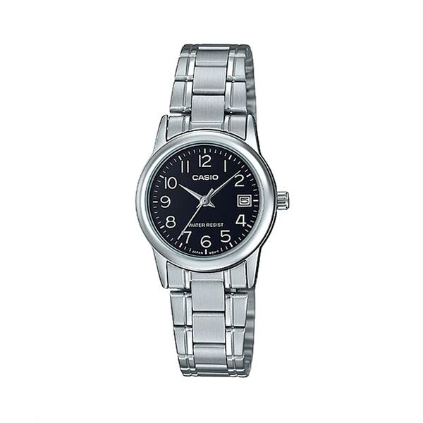 Authentic CASIO women's stainless steel water resisanca watch with warranty by CASIO Qatar
