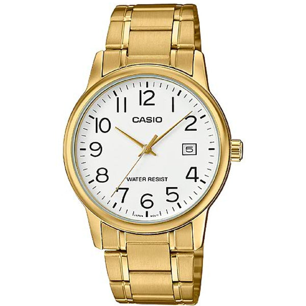 CASIO MTP-V002G-7B2UDC mens gold watch