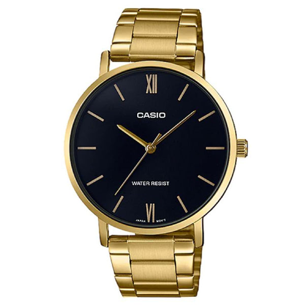 Casio MTP-VT01G-1B | Online Store in Qatar for Original CASIO Watches 