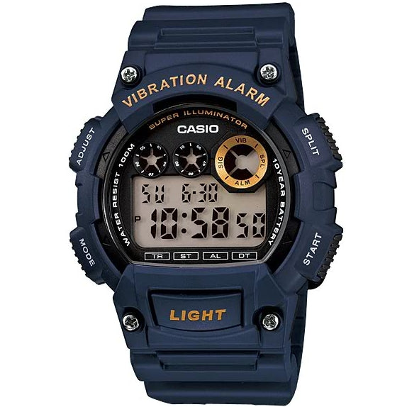 Original CASIO watch, digital watch, illuminator, Vibration Alarm