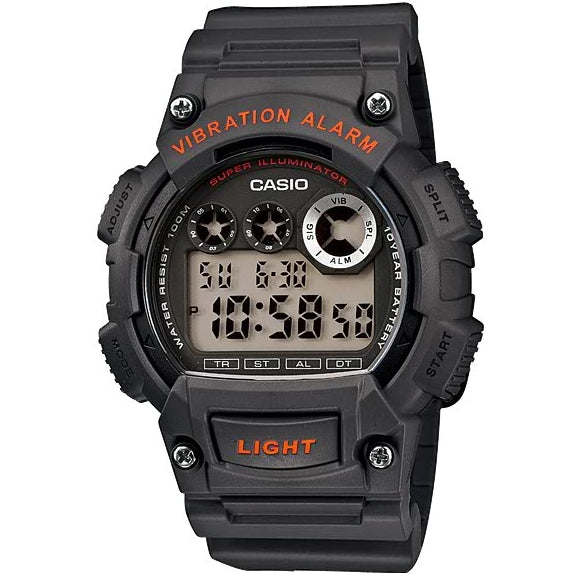 Original CASIO watch, digital watch, illuminator, Vibration Alarm